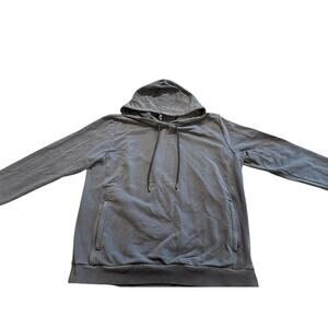 "Fabletics" Men's Year Rd Terry Hoodie SZ XL Zippered Pocket Hooded Sweatshirt